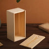 Pine Pull-Out Box Sliding Cover Wooden Box Wooden Storage Box Log Drawer